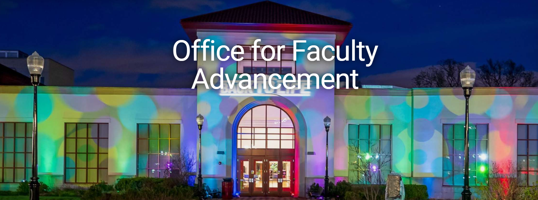 Office for Faculty Advancement