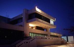 Student Center at Night, 1989 by Montclair State College