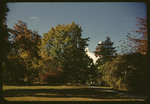 College Hall Through Trees, 1952 by Montclair State College