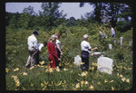 Students at a Graveyard, 1958 by Montclair State College