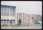 Mallory Hall with cliffs, 1962 by Montclair State College