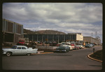 Cars parked by the Sprague Library and Industrial Arts Building, 1963 by Montclair State College