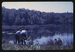 Students by a Lake, 1963 by Montclair State College
