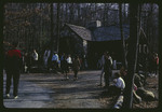 Students Outside a Camp Building, 1963 by Montclair State College