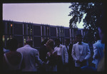 Students in Formal Clothes near the Sprague Library, 1964 by Montclair State College