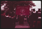 A Speaker at Commencement, 1965 by Montclair State College