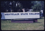 Montclair State College Sign, 1965 by Montclair State College