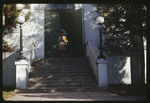 Student by College Hall Door, 1965 by Montclair State College