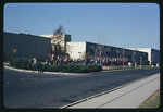 International Flags Outside the Fine and Industrial Arts Building and Finley Hall, 1966 by Montclair State College