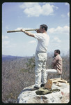 Looking through a Spyglass at Camp Wapalanne, 1967 by Montclair State College