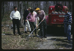 Students Maintaining a Trail at Camp Wapalanne, 1967 by Montclair State College