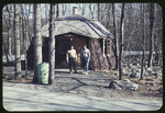 Students Outside a Building at Camp Wapalanne, 1967 by Montclair State College