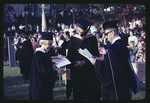 Graduate Receiving a Degree at Commencement, 1967 by Montclair State College