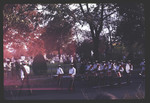Hawthorne Muchachos Drum and Bugle Corps at the 1968 Homecoming Parade by Montclair State College