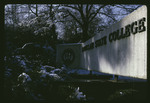 Montclair State College Sign, 1970 by Montclair State College