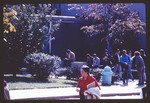 Students outside the Student Life Building, 1971 by Montclair State College