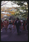 Students and Twirlers Marching in the 1971 Homecoming Parade by Montclair State College