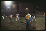 Students Playing Football, 1971 by Montclair State College