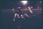 MSC Football Player Runs the Ball, Homecoming 1971 by Montclair State College