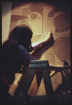 A Student Working on an Art Project, 1972 by Montclair State College