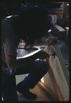 A Student Working on an Art Project, 1972 by Montclair State College