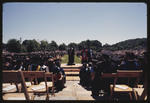 Speaker at the Podium, Commencement, 1973 by Montclair State College