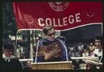 A Speaker at Commencement, 1974 by Montclair State College
