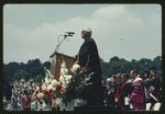 Reverend Thomas E. Davis Delivers the Invocation at Commencement, 1974 by Montclair State College