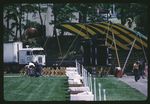 Setup for Commencement, 1974 by Montclair State College