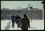 Students Outside the Sprague Library, February, 1975 by Montclair State College