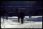 Two Students on Campus, 1975 by Montclair State College