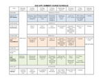 2026 IAPC Residential Summer Course Schedule