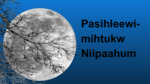 Month 01 - Pasihleewi-mihtukw Niipaahum - Cracking Tree Moon by Nikole Pecore