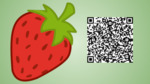 Wteehiim - Strawberry - QR Code by Nikole Pecore