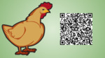Kiikiipush - Chicken - QR Code by Nikole Pecore