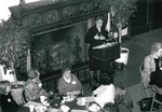 President Susan A. Cole addresses the Women’s Club of Upper Montclair by Steve Hockstein