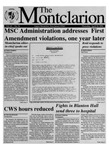 The Montclarion, April 25, 1991